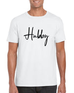 Load image into Gallery viewer, Hubby Wifey Couples T-Shirt - Red Leader Clothing