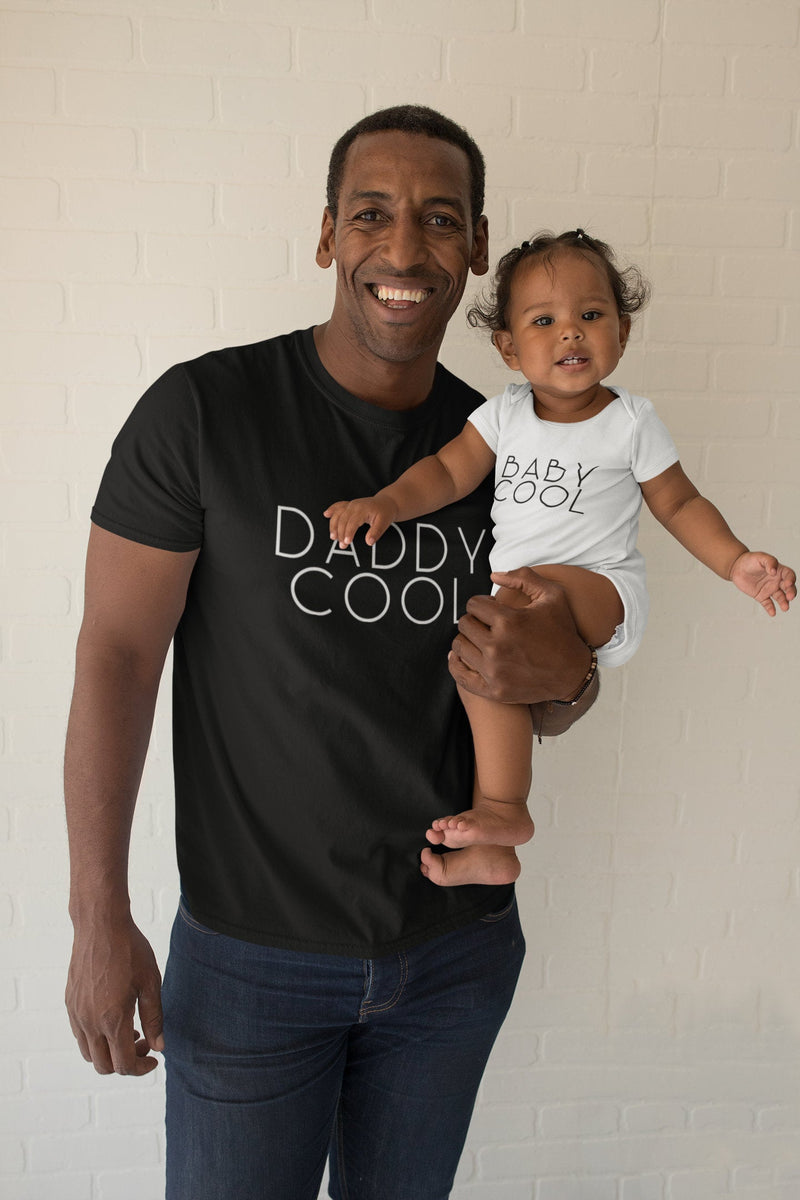 Baby Cool Daddy Cool Dad Baby Matching T-Shirt Bodysuit