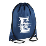 Load image into Gallery viewer, Personalised Name and Split Letter Drawstring Bag - Red Leader Clothing