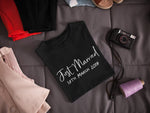 Load image into Gallery viewer, Just Married Couples Personalised Wedding Date T-Shirt