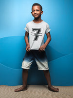 Load image into Gallery viewer, 7th Birthday Personalised Kids T-Shirt - Red Leader Clothing