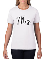 Load image into Gallery viewer, Mr and Mrs Couples T-Shirt - Red Leader Clothing