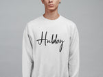 Load image into Gallery viewer, Hubby and Wifey Couples Sweatshirt - Red Leader Clothing