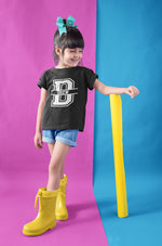 Load image into Gallery viewer, Kids Personalised Initial Name T-shirt