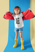 Load image into Gallery viewer, Kids Personalised Initial Name T-shirt