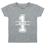 Load image into Gallery viewer, 1st Birthday Personalised Kids T-Shirt - Red Leader Clothing