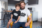 Load image into Gallery viewer, Hero Sidekick Parent Child Sibling Matching T-shirt