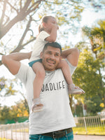 Load image into Gallery viewer, Dadlife #Dadlife Mens T-shirt - Red Leader Clothing