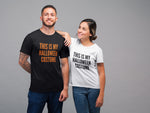Load image into Gallery viewer, This Is My Halloween Costume Adult T-shirt Des1