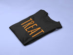 Load image into Gallery viewer, Trick Treat Couples His Hers Halloween Tshirt Fancy Dress Party Matching His Hers Outfit Halloween Shirt Halloween Shirts Couples Mr Mrs - Red Leader Clothing