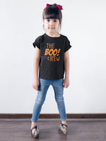Load image into Gallery viewer, The Boo! Crew Parent Child Matching Halloween Tshirts