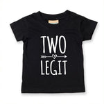 Load image into Gallery viewer, Two Legit Unisex Kids T-shirt