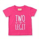 Load image into Gallery viewer, Two Legit Unisex Kids T-shirt