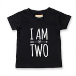 Load image into Gallery viewer, I Am Two Unisex Kids T-shirt - Red Leader Clothing