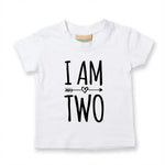 Load image into Gallery viewer, I Am Two Unisex Kids T-shirt - Red Leader Clothing