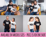 Load image into Gallery viewer, Hero Sidekick Parent Child Sibling Matching T-shirt