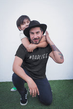 Load image into Gallery viewer, Dadlife #Dadlife Mens T-shirt - Red Leader Clothing