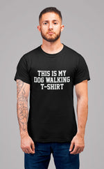 Load image into Gallery viewer, This Is My Dog Walking T-Shirt