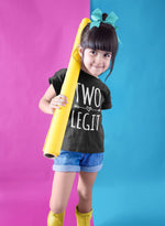 Load image into Gallery viewer, Two Legit Unisex Kids T-shirt
