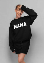 Load image into Gallery viewer, Mama Unisex Crew Neck Sweatshirt Jumper Sweater - Red Leader Clothing