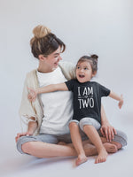 Load image into Gallery viewer, I Am Two Unisex Kids T-shirt - Red Leader Clothing