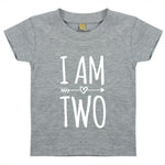 Load image into Gallery viewer, I Am Two Unisex Kids T-shirt - Red Leader Clothing