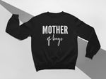 Load image into Gallery viewer, Mother of Boys Unisex Crew Neck Sweatshirt