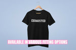 Load image into Gallery viewer, Exhausted Crew Neck T-Shirt