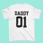Load image into Gallery viewer, Daddy - Daddy's Girl Father Daughter Matching T-shirt - Red Leader Clothing