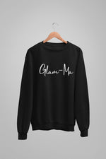 Load image into Gallery viewer, Glam-Ma Grandma Unisex Crew Neck Sweatshirt