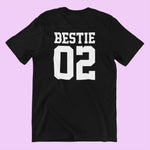 Load image into Gallery viewer, Bestie 01 02 Friend Adult Parent Child Sibling Matching T-Shirt