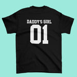 Load image into Gallery viewer, Daddy - Daddy's Girl Father Daughter Matching T-shirt - Red Leader Clothing