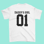 Load image into Gallery viewer, Daddy - Daddy's Girl Father Daughter Matching T-shirt - Red Leader Clothing