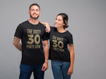 Load image into Gallery viewer, Dirty 30 Party Crew T-Shirt Ladies or Adult Fit - Red Leader Clothing