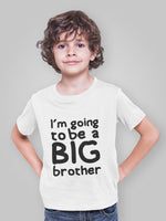 Load image into Gallery viewer, I'm Going To Be A Big Brother T-shirt- Kids/Childrens Unisex T-shirt - Red Leader Clothing