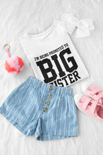 Load image into Gallery viewer, I'm Being Promoted To Big Sister Kids T-Shirt