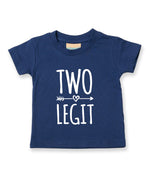 Load image into Gallery viewer, Two Legit Unisex Kids T-shirt