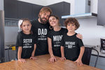 Load image into Gallery viewer, Family Birthday Boy T-shirt Parent Child Matching - Red Leader Clothing