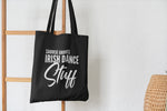 Load image into Gallery viewer, Personalised Name Irish Dance Stuff Lightweight Cotton Tote Bag - Red Leader Clothing