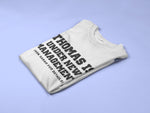 Load image into Gallery viewer, Personalised Under New Management Mens/Adults Novelty T-shirt
