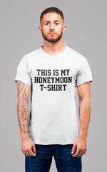 Load image into Gallery viewer, This Is My Honeymoon T-Shirt Hubby Wifey Couples T-Shirt