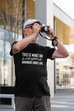 Load image into Gallery viewer, This Is What An Awesome Grandad Looks Like - Mens/Adults Novelty T-shirt