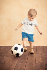 Load image into Gallery viewer, Two Unisex Kids Birthday Age T-shirt