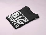 Load image into Gallery viewer, World's Best Big Sister - Kids/Childrens Unisex T-shirt