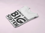 Load image into Gallery viewer, World's Best Big Sister - Kids/Childrens Unisex T-shirt