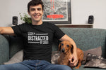 Load image into Gallery viewer, Easily Distracted By Dogs T-Shirt Unisex Mens Ladies - Red Leader Clothing
