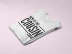 Load image into Gallery viewer, New To The Cousin Crew Kids Toddler Baby T-shirt Family Relative Unisex Family Gift Matching Top Cousins Make The Best Friends - Red Leader Clothing