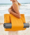 Load image into Gallery viewer, Personalised Small Name Organic Yoga Tote Bag