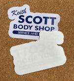 Load image into Gallery viewer, Keith Scott Body Shop One Tree Hill Inspired Pack of 2 Glossy Stickers