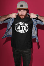 Load image into Gallery viewer, Obviously I'm The Favourite T-Shirt Adult Novelty Tshirt
